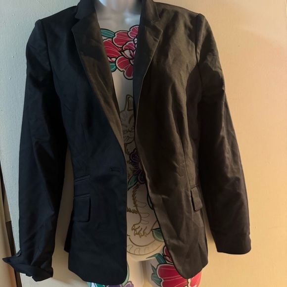 Chico's Black and Cream Polka Dot Top - Picture 1 of 5